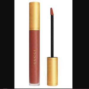MSRP $49 – Gucci Transfer-Proof Matte Liquid Lipstick 505 Janet Rust - NIB